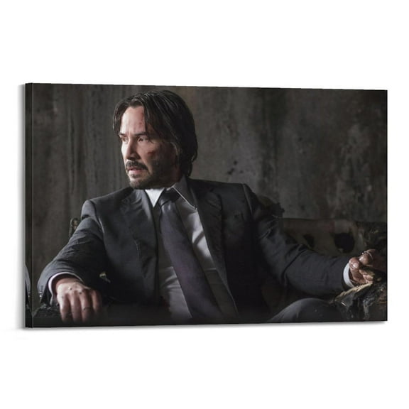 Keanu Reeves   Poster Posters Aesthetic Canvas Posters Room Bedroom Decorative Decor Wall Art Office Home Decor