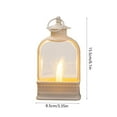thumbnail image 3 of Clearance Sales karymi Flat Style LED Electronic Lantern Oil Lamp Small Lantern for Home Dining Room Christmas Decoration Birthday Gifts Clearance Sales Big Savings, 3 of 6