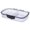 Clear,Medium,PKS-710C (Split Deli), variant on Prokeeper Storage Set Air Tight Silicone Sealed Containers Grooved Bottom Dry Erase Lid Stackable Mini Meat Cheese Food Keeper 0.69L