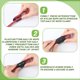 thumbnail image 4 of 4 Abrazaderas de Cuerda de 5/8 Pulgadas, Grandes, Reutilizables, de Plástico Negro, Aptas para Cuerdas de Nailon de 11 A 12 mm, 4 of 7