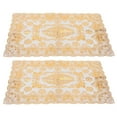 thumbnail image 2 of Table Mats, Reliable Heat Insulation Non- Durable Washable Drink Mat  For Housewarming For Kitchen For Wedding For Hotel Style 4, 2 of 8