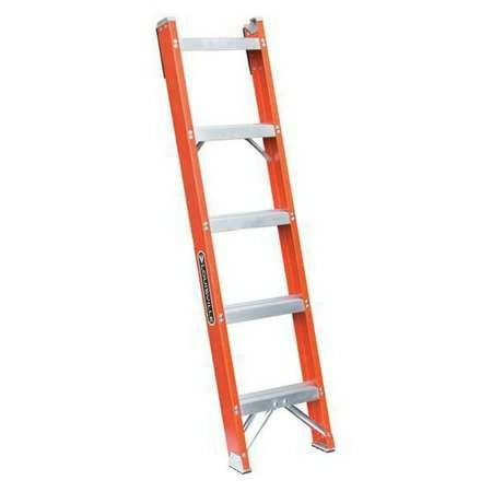 Louisville Straight Ladder Natural Fiberglass FH1005