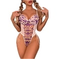 thumbnail image 2 of Karymi Lingerie Érotique une Pièce Brodée en Maille Multicolore pour Femmes jusqu'à 60% de Réduction jusqu'à 45% de Réduction Noël, 2 of 7