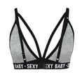 thumbnail image 6 of Penkiiy Women Lingerie Fashion Woman's Lace Active Bra Beauty Back Wrap Hollow Out Bra Underwear Gray Bras, 6 of 6