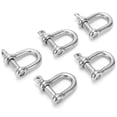 thumbnail image 4 of D Shackle With Screw Pin, Straight D Shackle 5PCS 304 Heavy Duty  For Chains For Wirerope Lifting, 4 of 8