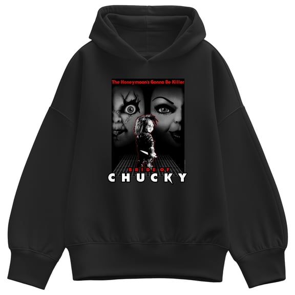 Chucky - Honeymoon's Gonna Be Killer - Women's Oversized Fleece Hoodie Sweatshirt