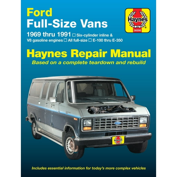 Pre-Owned Ford E-100 Thru E-350 Full-Size Vans 1969-91 (Paperback) 1563920298 9781563920295