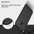 thumbnail image 7 of For Oneplus 7 Case, Heavy-Duty Shockproof Protective Case Armor Guard Shield, Shock Adsorption, Drop Protection [Black], 7 of 7