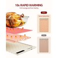 thumbnail image 4 of Tapete térmico para alimentos Taseven de silicona con 7 ajustes de temperatura, 4 of 7