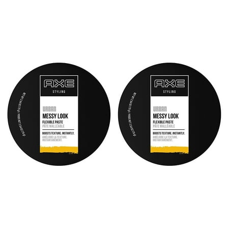 AXE Hair Paste for Men for Boosted Texture Messy Look Hair Styling Made Easy 2.64 oz 2 Count 2.64 Ounce (Pack of 2)