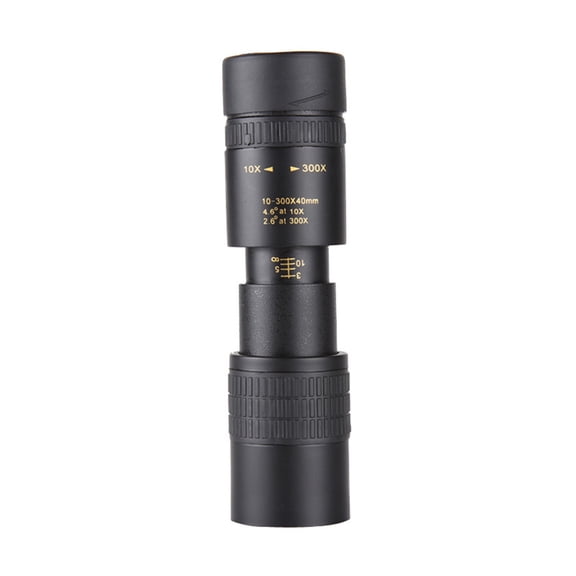 2026 New Upgraded 10-300x40 Monoculars For Adults High Powered – Zoom Monocular Telescope with BAK4 & FMC Lens for Olympics, Concerts, Birdwatching, Stargazing (Smartphone Adapter&Tripod NOT include)