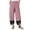 Pink, variant on Slacks for Women Dressy Casual Plus Size Leisure Loose Wide Leg Dress Pants Stretch Elastic High Waist Slacks Pants Color Block Slit with Pockets Dress Pants Sports Clubs Red