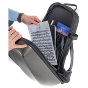 GEWA Space Bag 1/2-1/4 Size Violin Backpack with Bow Case - Titanium