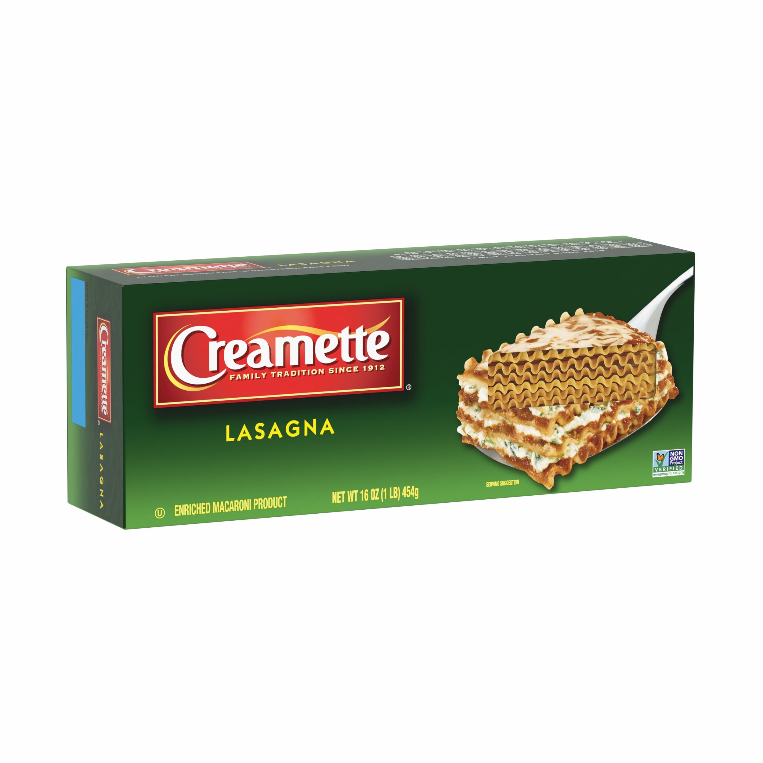 Creamette Wavy Lasagna Pasta Sheets, 16-Ounce Box