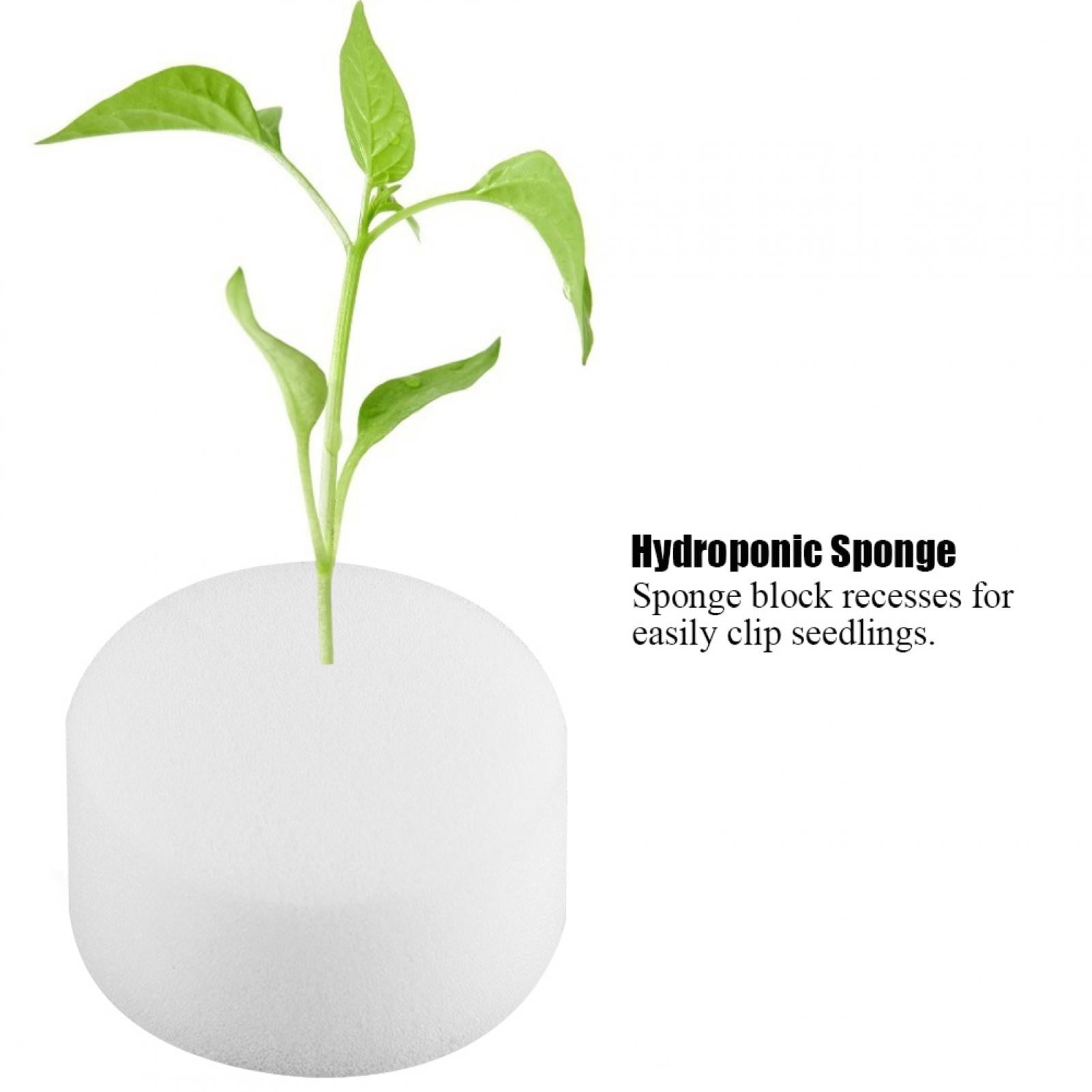 100PCS Soilless Hydroponic Cylindric Sponge Planting Sponges Greenhouse 