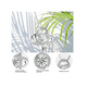 thumbnail image 3 of Juego De Collar Xtellar De Anillo Y Aretes, 3 of 3