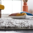 thumbnail image 4 of SAFAVIEH Berber Arvel Abstract Shag Area Rug, 9' x 12', Grey/Dark Grey, 4 of 8
