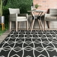 thumbnail image 6 of nuLOOM Saunders Geometric Indoor/Outdoor Area Rug, 8' x 10', Saunders Dark Grey, 6 of 6