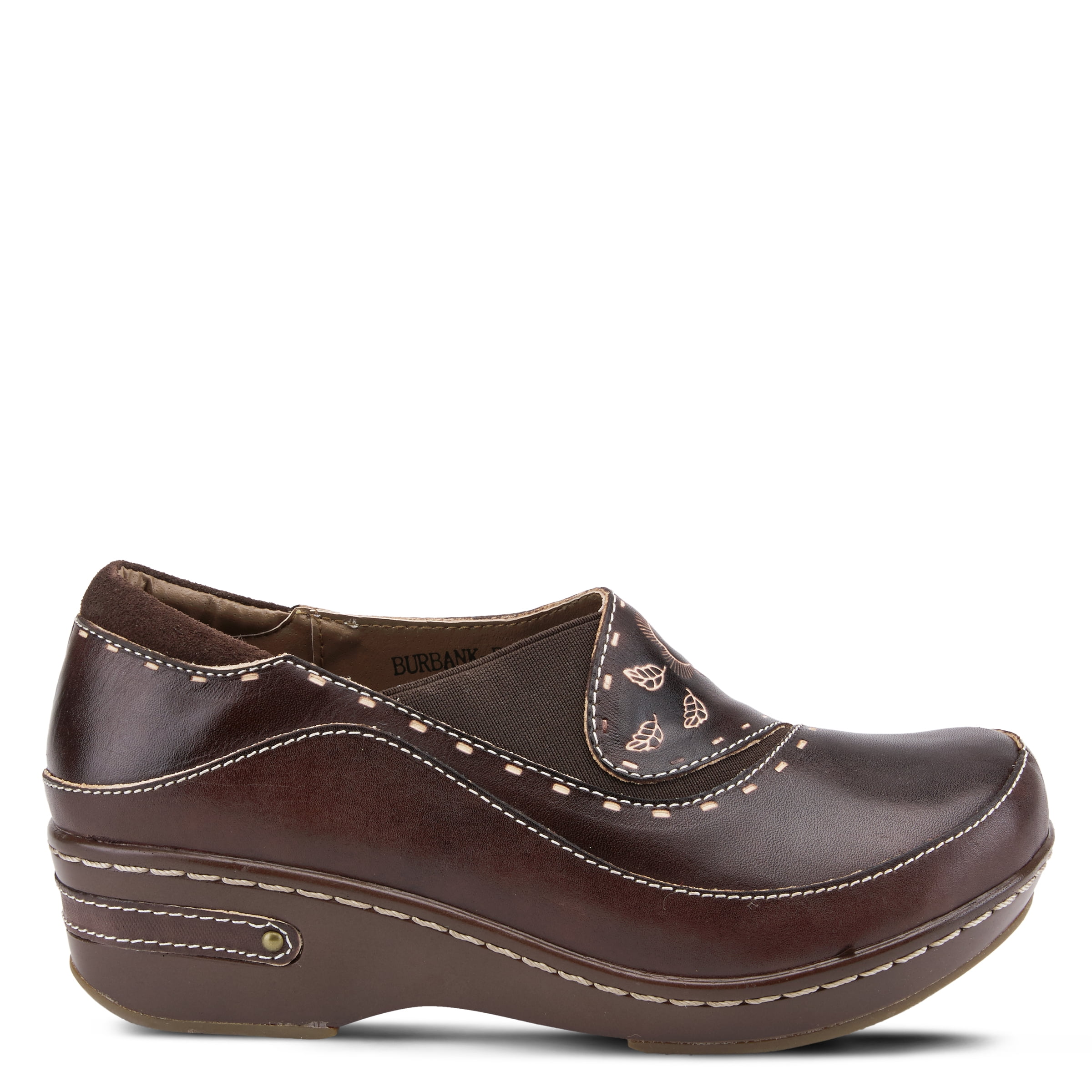 Spring Step L'artiste Burbank Leather Clogs for Women | Hand