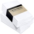 thumbnail image 1 of Kitchen Cloth Napkins 18 by 18 Inches, 12 Pack White Dinner Napkins, 1 of 7