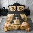 Erosebridal Victorian Cat 7-Piece Twin Bedding,Tea Time Bedding ...