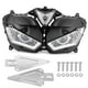 thumbnail image 2 of Faro de motocicleta, conjunto de faro LED, luz frontal LED blanca, lámpara delantera de motocicleta construida para durar, 2 of 9