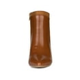 thumbnail image 6 of BLISSFUL STEP Women's Pointed Toe Side Zip Stiletto Heel Ankle Boot, 6 of 6
