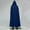 c Blue, variant on Hoodies for Women Plus Size Women Fashion Solid Hooded Button Cloak Split Fork Woolen Coat