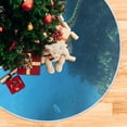 thumbnail image 5 of FMSHPON Swimming Turtle Xmas Christmas Tree Skirt Stand Mat for Holiday Party Decoration Indoor Outdoor 48 inches, 5 of 6