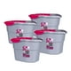 thumbnail image 1 of Kit 4 Cubetas Baldes Con Exprimidor Gris Reynera reynera 6-0-5152, 1 of 7