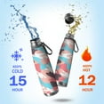 thumbnail image 2 of Camouflage 29oz Stainless Steel Insulated Thermos with Tea Filter, 360° Printed Travel Bottle, Leakproof BPA-Free Flask with Anti-Slip Base, 304 Inner & 201 Outer, Vacuum Cup, 2 of 6