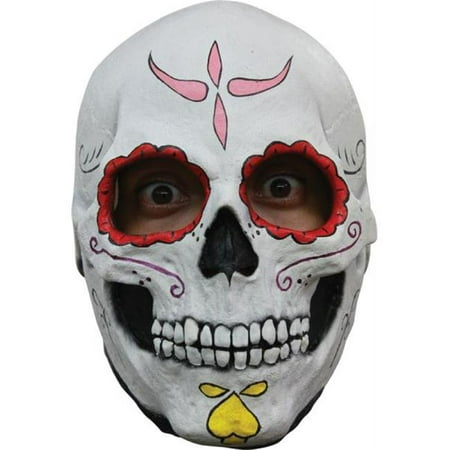 Morris Costumes TB26456 Catrina Skull Latex Mask