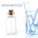 thumbnail image 4 of 50 mini botellas de vidrio con tapón de corcho para manualidades., 4 of 5