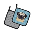 thumbnail image 2 of Carolines Treasures BB1696PTHD Porte-Pot Flocon de Neige Faon Pug, 7.5 x 3 x 7.5 Po., 2 of 3