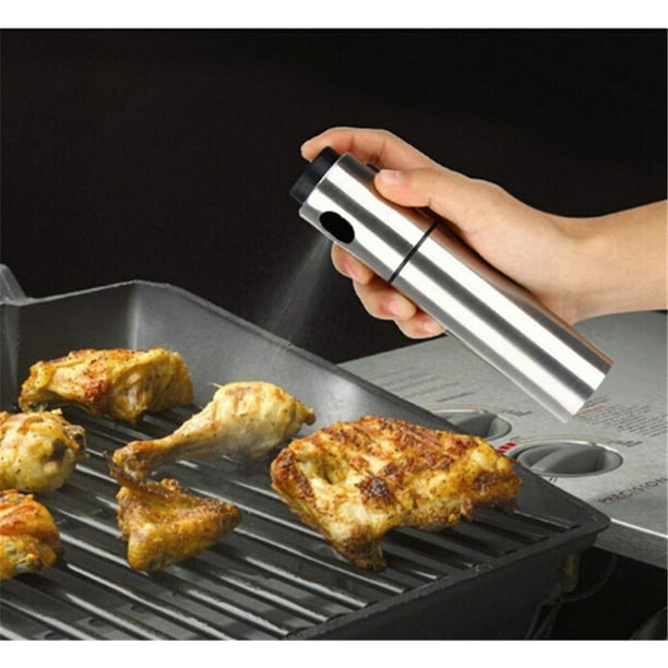 Stainless Steel Oil Spray Bottle Home Cooking BBQ