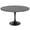 Grey, variant on LeisureMod Verve Modern 48" Stone Dining Table in Steel Base Gray