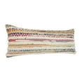thumbnail image 5 of LR Home Nomad 14" x 36" Rainbow Striped Cotton Adult Decorative Throw Pillow, 5 of 9