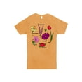 thumbnail image 3 of Novelty Tshirts for Women - Unisex Vintage Crewneck Tee - Nature Flowers Shirt, 3 of 4