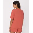 thumbnail image 3 of Hanes Originals Women's SuperSoft Comfywear Boxy T-Shirt Natural Cedar 2XL, 3 of 8