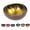 Golden, variant on Coconut Bowls Natural Coconut Shell Bowl,Decorative Bowl, Shell Bowls Key Bowl for Entryway Table Candy Container Nuts Holder Bowl for Decoration (Golden)