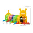 thumbnail image 3 of Qaba Tunnel pour Enfants pour Ramper, Design de Chenille, pour 3-6 Ans, 3 of 9