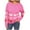 Hot Pink 01, variant on Trendy Sweaters for Women Love Hearts Pattern Crewneck Knit Pullover Long Sleeve Tops Valentines Day Outfit Gifts (XL, White 03)