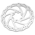 thumbnail image 1 of Rotor De Freno De Disco De Acero Inoxidable, Pieza De Frenado De Pastilla De Freno De 140 Mm, 160 Mm, 180 Mm Y 203 Mm Con 6 Pernos Para Ciclismo De Montaña Y Carretera, 1 of 7