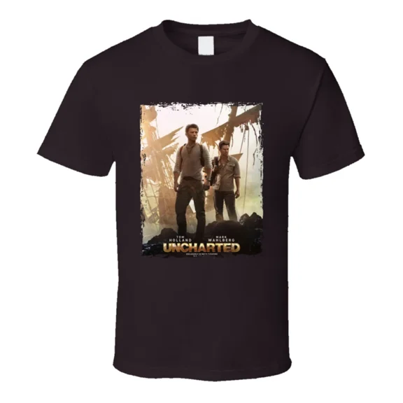 VINTAGE Uncharted Movie T Shirt