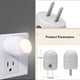 thumbnail image 5 of Luz nocturna enchufable, luces nocturnas LED giratorias de 360°, C, 5 of 5