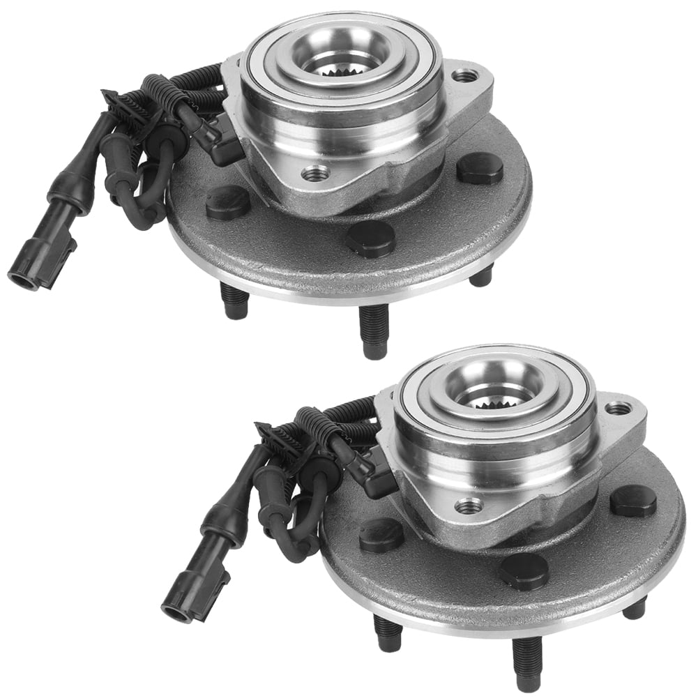 Tebru Wheel Hub Bearing, 515078, 2pcs Front Wheel Hub Bearing for