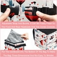 thumbnail image 4 of LOVE Foldable Car Trash Bin with Lid, Leak-proof Mini Garbage Can – Hanging Storage Bag Included, 4 of 6