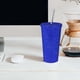 thumbnail image 5 of Taza térmica inoxidable Sunnimix con aislamiento brillante para bebidas azul, 5 of 7
