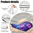 thumbnail image 6 of Uorisanigo Purple Butterfly ATV Seat Cover Waterproof Polyester Material, Anti-Slip Four Wheeler Seat Cushion Cover Compatible with 2014-2020 Polaris Sportsman 400 500 850 1000, 6 of 7