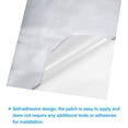 thumbnail image 4 of Unique Bargains Down Jacket Repair Patch 4' x 8', 2 Pack Self Adhesive Nylon Fabric Patch, Silver, 4 of 5